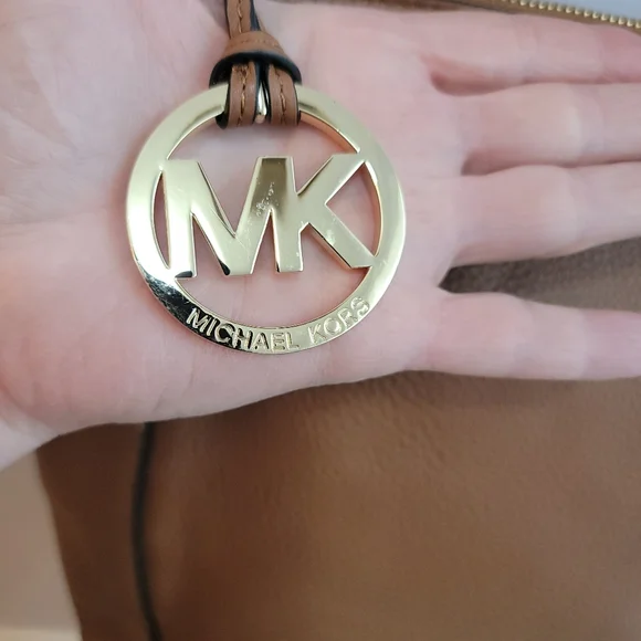 Michael Michael Kors Large Sloan Bag Brown and Black Pebble Leather Shoulder Bag - Picture 10 of 13